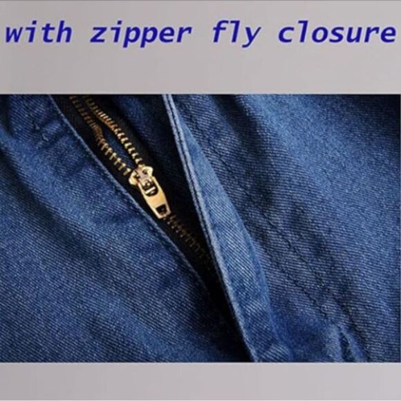 Men's Casual Blue Jeans - Picture 4 of 7